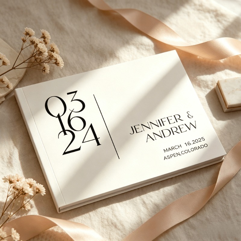 كتاب ضيوف زفاف مخصص، كتاب الضي - مراجعة Personalized Guest Book وسعره