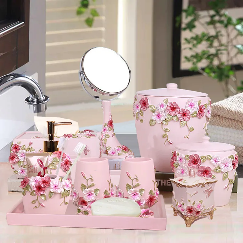مجموعة حمام مكونة من خمس قطع،  - مراجعة Wedding Bathroom Supply Kit وسعره