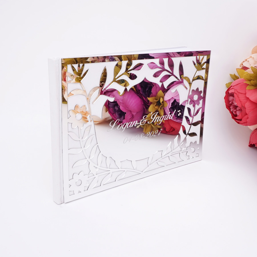 دفتر توقيعات فاخر للضيوف في حف - مراجعة Personalized Guest Book وسعره