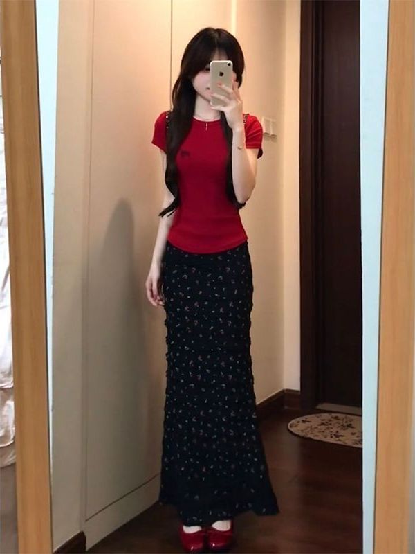 فستان صيفي طويل بتصميم ذيل الس - مراجعة Good Floral & Wedding Decor Supply وسعره