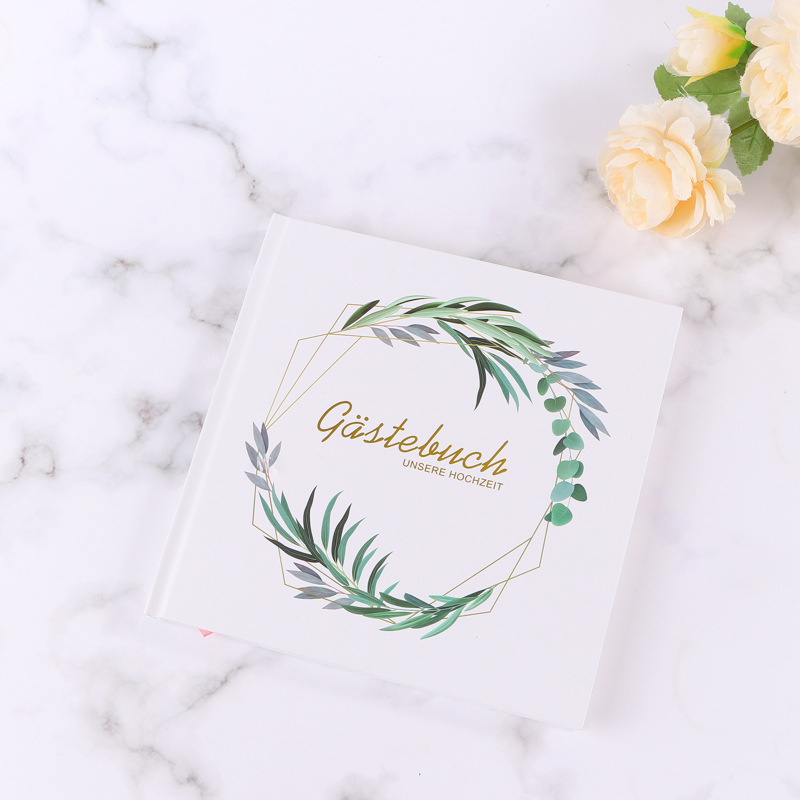 دفتر ضيوف الزفاف المخصص مع غلا - مراجعة Personalized Guest Book وسعره