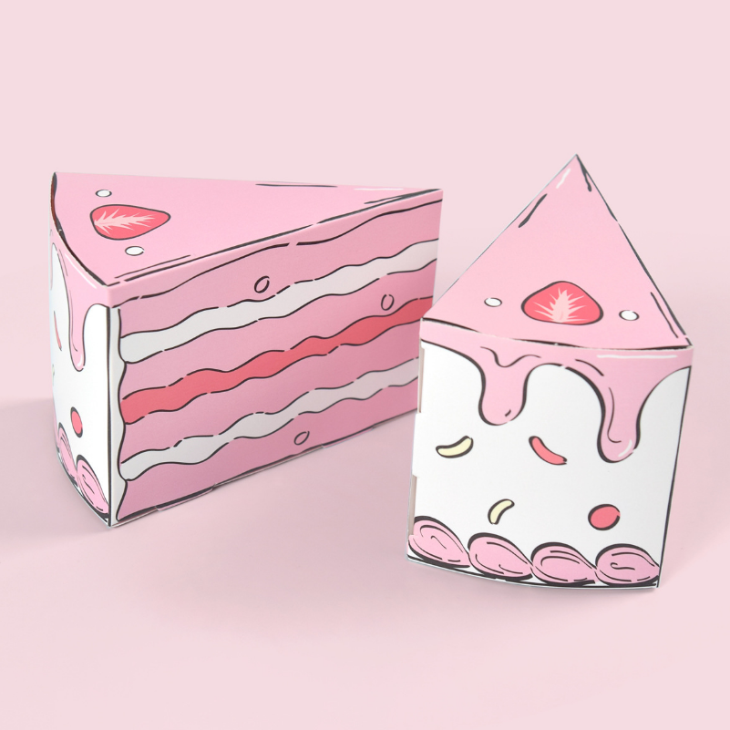 صندوق هدايا ورقي على شكل كعكة  - مراجعة Wedding Packaging وسعره