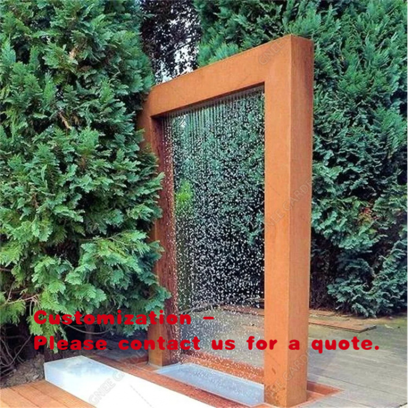 نافورة شلال خارجية فاخرة وعصري - مراجعة Wedding Fountain وسعره
